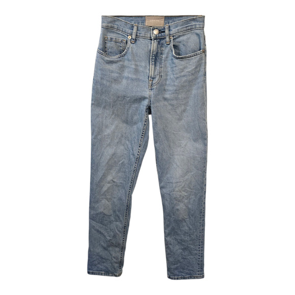 Everlane Cheeky Jean Womens Size 25 Light Blue Slim Straight Casual Minimalist - Picture 1 of 12